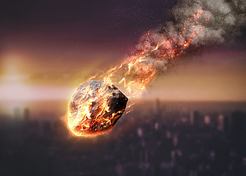 Meteors Artwork, meteors, digital-universe, abstract, artist HD wallpaper
