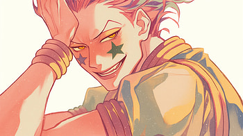 Hisoka's Pink Grin — Hunter x Hunter, Anime, Hunter x Hunter, Hisoka (Hunter × Hunter), pink anime HD wallpaper