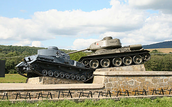 Landscape, Objects, Tanks HD wallpaper