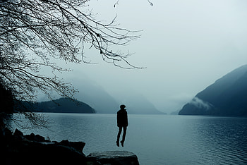 Elevating, graphy, lake HD wallpaper