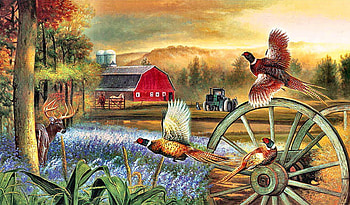 Pheasant Flight F2, animal, bird, art, farm, avian, artwork, wide screen, horses, wildlife, painting, deer, pheasant HD wallpaper