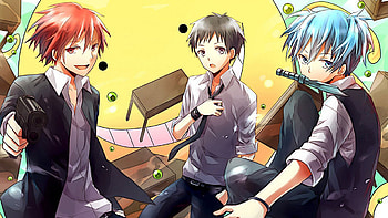Assassination Classroom , Vibrant artwork, Anime school setting, Unique characters HD wallpaper