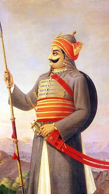 Maharana Pratap Singh, Rajput Warrior HD phone wallpaper