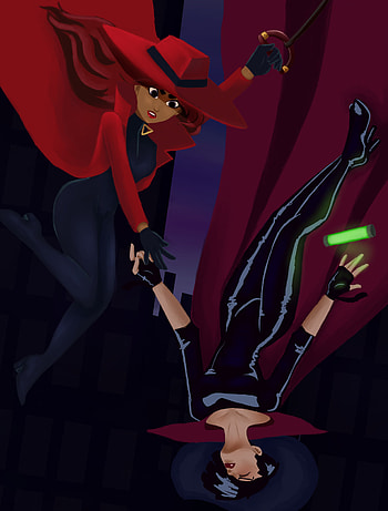 Carmen Sandiego, Artstation, Carmen Sandiego and Cyber6 HD phone wallpaper