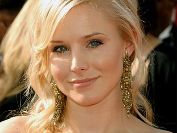 Kristen bell, cute, funny, actress, lovely HD wallpaper