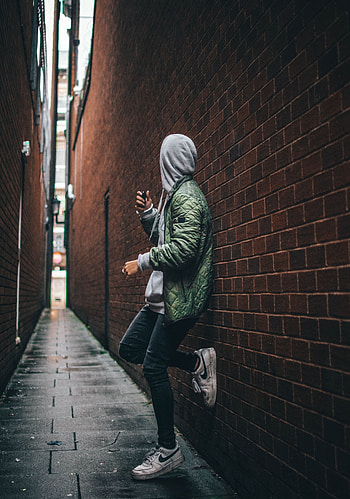 Building, Miscellanea, Miscellaneous, Wall, Human, Person, Lane HD phone wallpaper