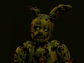 Five Nights at Freddy's 3 - Nightmare Springtrap, Five Nights at Freddy's 3, Five Nights at Freddy's HD wallpaper