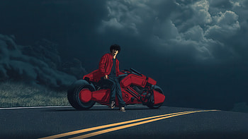 Shotaro Kaneda From Akira, akira, cyberpunk, games, artist, artwork, digital-art, ai HD wallpaper