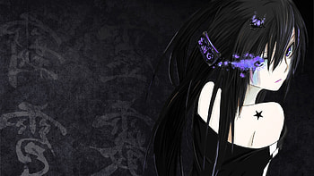 Dark anime, Anime, Butiful, Goth, Dark HD wallpaper