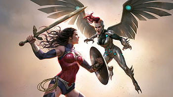 Wonder Woman Vs Silver Swan Wonder Woman Bloodlines 2020 , wonder-woman, silver-swan, superheroes, artist, artwork, digital-art, artstation HD wallpaper