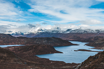 Nature, Sky, Mountains, Lake HD wallpaper