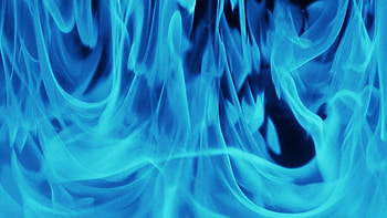 Blue fire - ( HD wallpaper