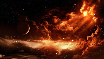 Landscape, Planets, Universe HD wallpaper
