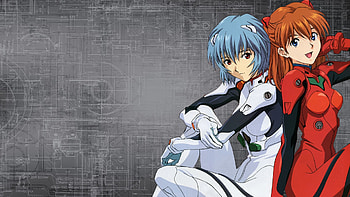 Evangelion, Asuka Langley Sohryu, Neon Genesis Evangelion, Anime, Rei Ayanami HD wallpaper