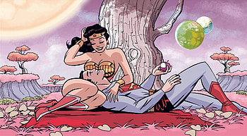 Comic, Superman/Wonder Woman HD wallpaper