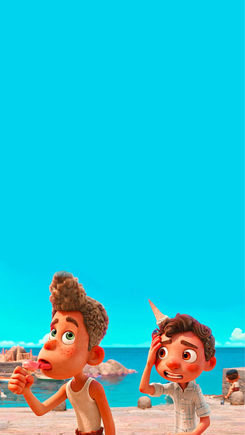 Luca animation, 2021 film, Luca HD phone wallpaper