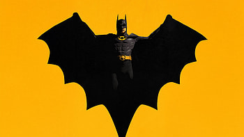 Batman Hope Takes Flight, batman, superheroes, yellow, artwork, art, digital-art, michael-keaton HD wallpaper
