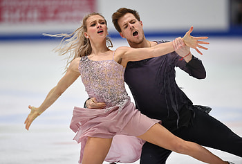 Nikita Katsalapov and Victoria Sinitsina, Ice Dancing HD wallpaper
