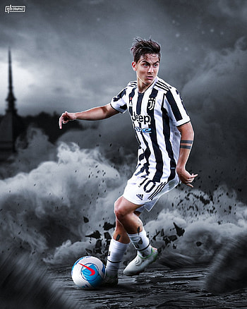 Dybala, Juventus, ball, soccer HD phone wallpaper