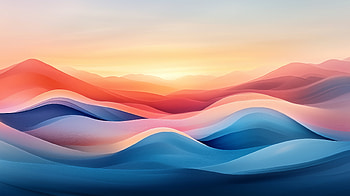 landscape, minimalist, Abstract HD wallpaper