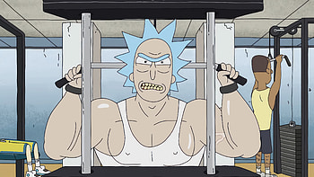 Rick Sanchez: Giga Chad in Ultra, TV Show, Rick and Morty, Rick Sanchez, giga chad HD wallpaper