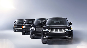 Evolution Of Range Rover, range-rover, cars, black HD wallpaper