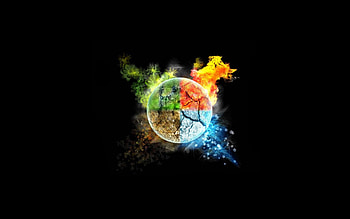 Abstract, Multicolored, Motley HD wallpaper