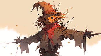 Halloween Scarecrow, halloween, dark, scarecrow HD wallpaper