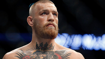 Conor McGregor, Blur lights background HD wallpaper