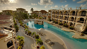 Belize resort getaway, Relax by the pool, Sun-kissed paradise, Architectural beauty HD wallpaper