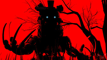 Nightmare Fredbear (Five Nights At Freddy's), video game, Five Nights at Freddy's 4, Five Nights at Freddy's HD wallpaper