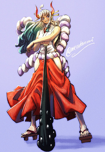 One piece, art, yamato, onepiece HD phone wallpaper