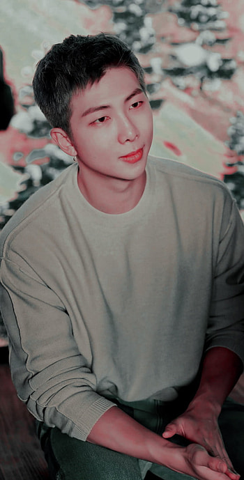 RM, bts, kpop, kim namjoon, namjoon HD phone wallpaper