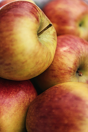 Fruits, Food, Apples, Macro HD phone wallpaper