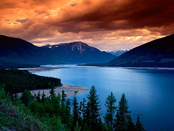Landscape, Nature, Rivers, Mountains HD wallpaper