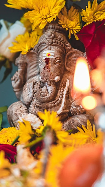 Best Ganesh, Lord Ganesh, Temple HD phone wallpaper