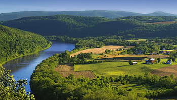 Pennsylvania travels, Meander, U TV HD wallpaper
