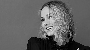 Brie Larson Movies, ELLE China monochrome shoot, celebrity HD wallpaper