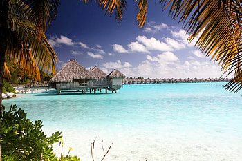 Lagoon backgrounds, , , Bora Bora HD wallpaper