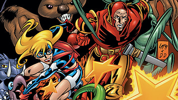 Comic, Stargirl HD wallpaper