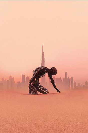 Robot, Desert, Westworld, Season 3 HD phone wallpaper