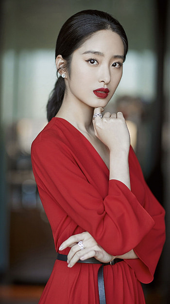 Yang caiyu, korean actress, seductive HD phone wallpaper