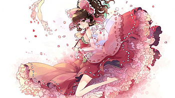 anime girl in pink dress, amit, omdave, matu, hrdave HD wallpaper
