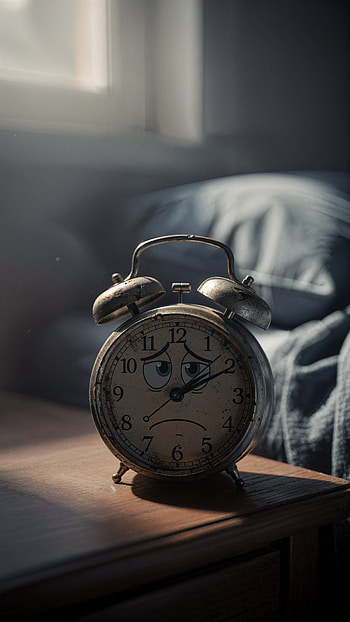 Melancholy Morning — Alarm Clock HD phone wallpaper