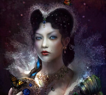 Lady Mordarante, jewels, lady, superiority, court, woman, nobility HD wallpaper