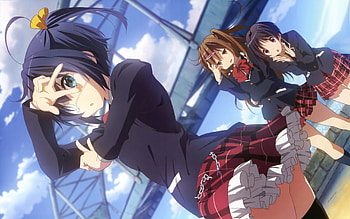 Love, Chunibyo and Other Delusions, Chuunibyou demo koi ga shitai, Anime backgrounds, Popular series HD wallpaper