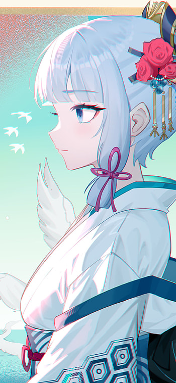 Genshin Impact: Serene Shrine Maiden — , video game, Genshin Impact HD phone wallpaper