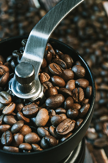 Food, Coffee, Grains, Coffee Beans, Grain, Coffee Grinder HD phone wallpaper