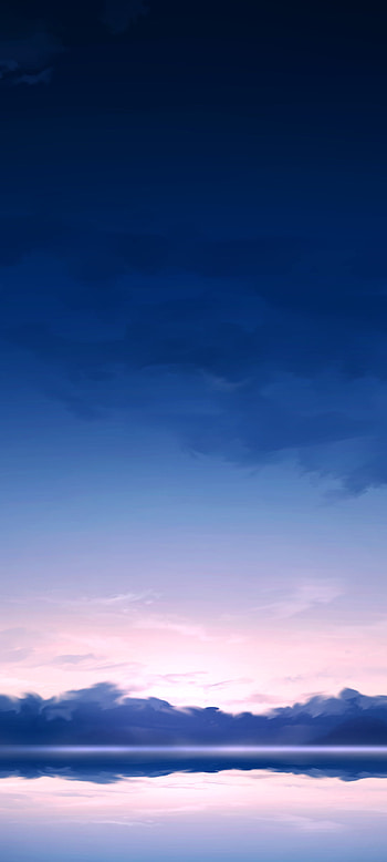 Dreamy Anime Sky : Serene Twilight for Your , Anime, sky, Sky Anime HD phone wallpaper