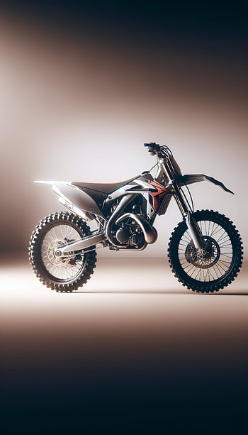 Stylish Dirt Bike, motorcycle, off-road, vehicle HD phone wallpaper
